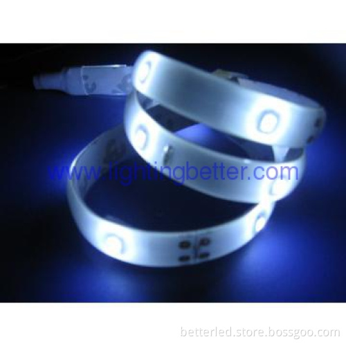 5630 PU waterproof  flexible strip(SAMSUNG) 30leds/0.5m (IP65)